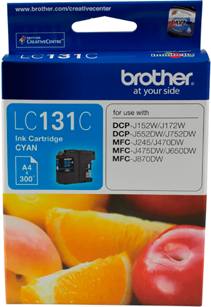 LC131C Brother Cyan Ink Cartridge