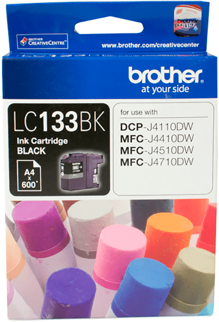 LC133BK Brother Black Ink Cartridge