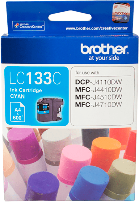 LC133C Brother Cyan Ink Cartridge
