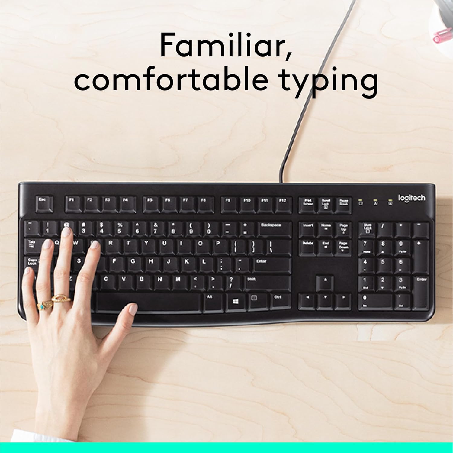 Logitech K120 USB Keyboard