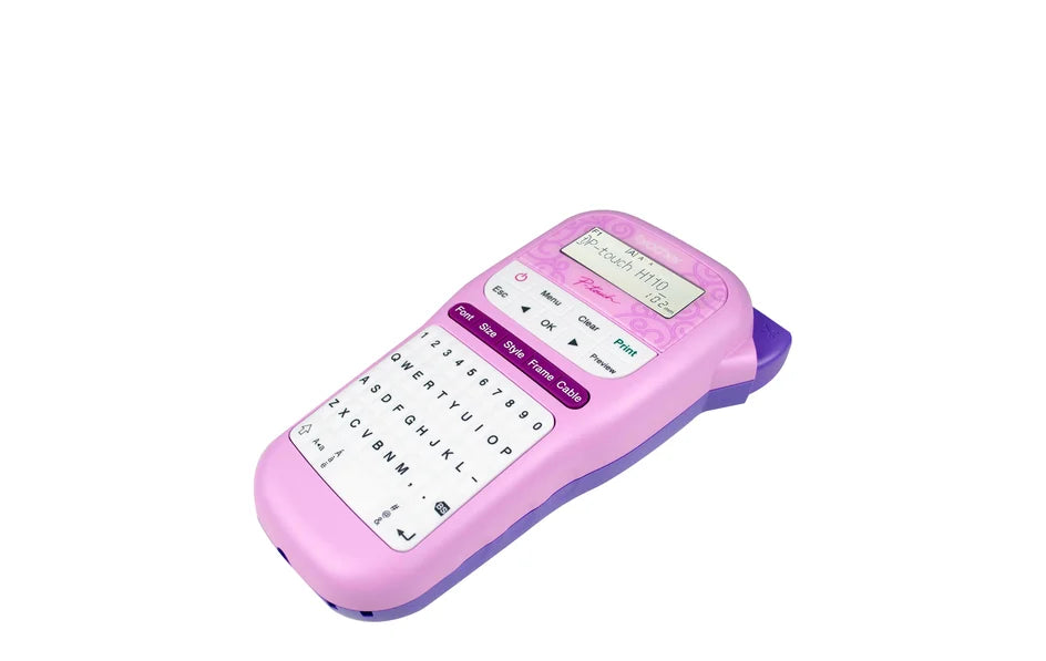 Brother P-Touch PTH110 Label Maker - Pink