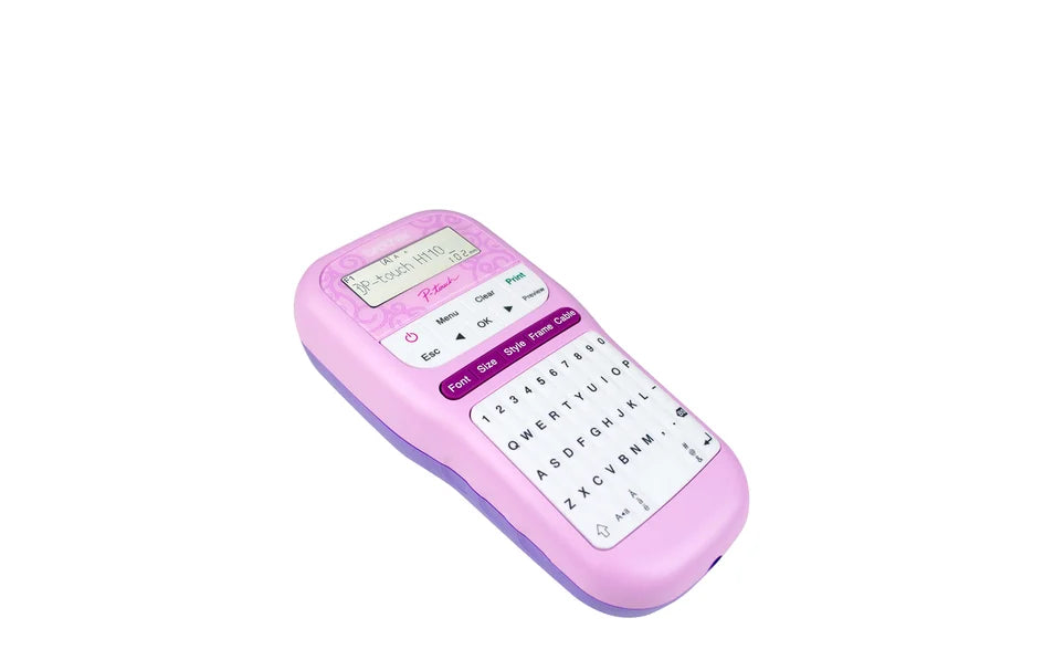 Brother P-Touch PTH110 Label Maker - Pink