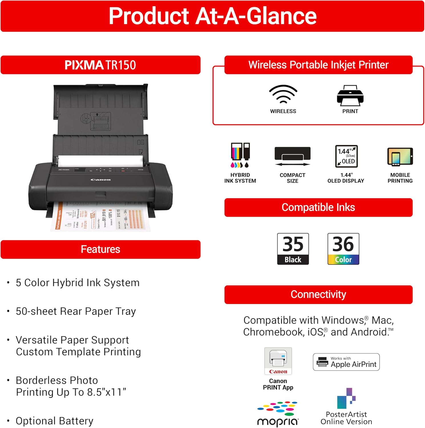 Canon PIXMA Mobile TR150