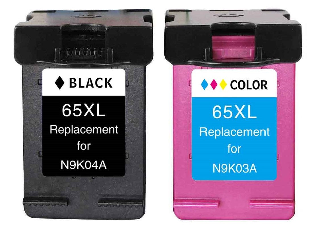 65XL Compatible Black + Colour Combo Set for HP