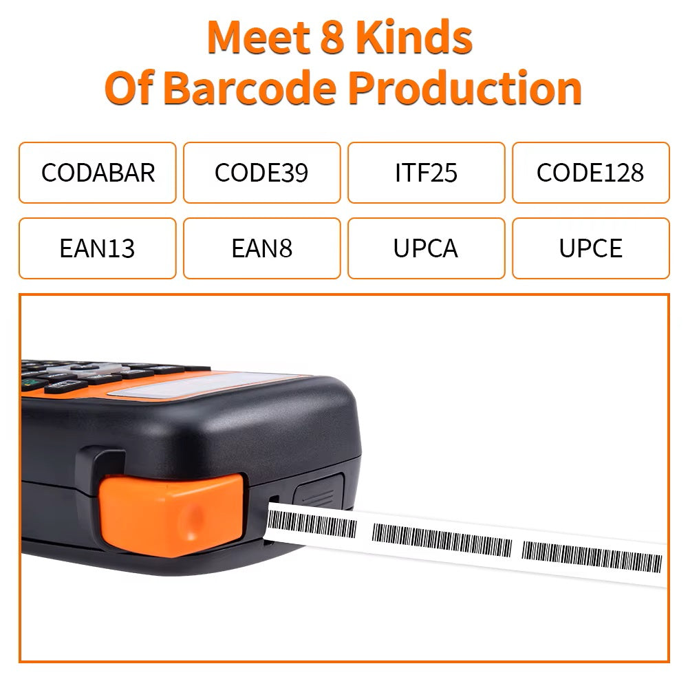 Aimo E1000 Pro Label Printer - Orange