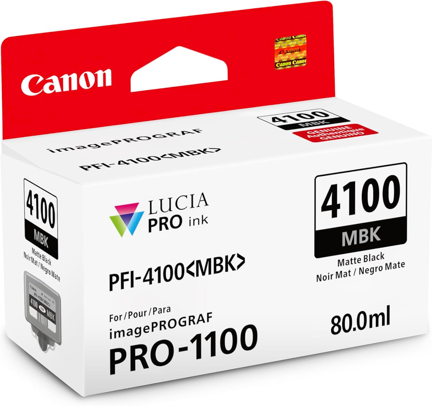 PFI-4100MBK Canon Matte Black Ink Tank