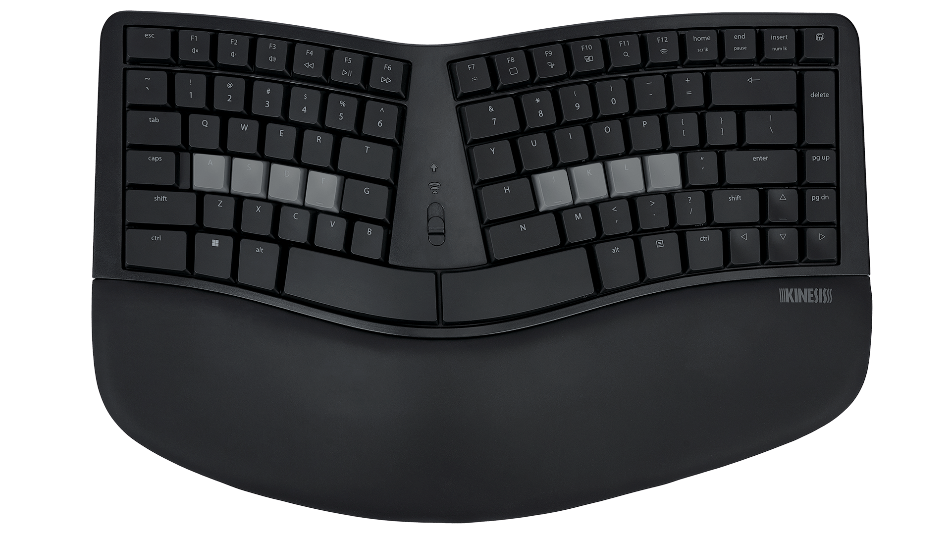 Kinesis mWave Mechanical Keyboard Black - Wired & Wireless Bluetooth
