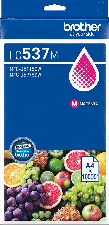 LC537M Brother Magenta Ink Cartridge