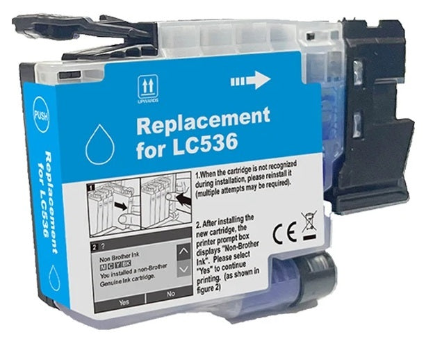LC536C Compatible Cyan Ink Cartridge