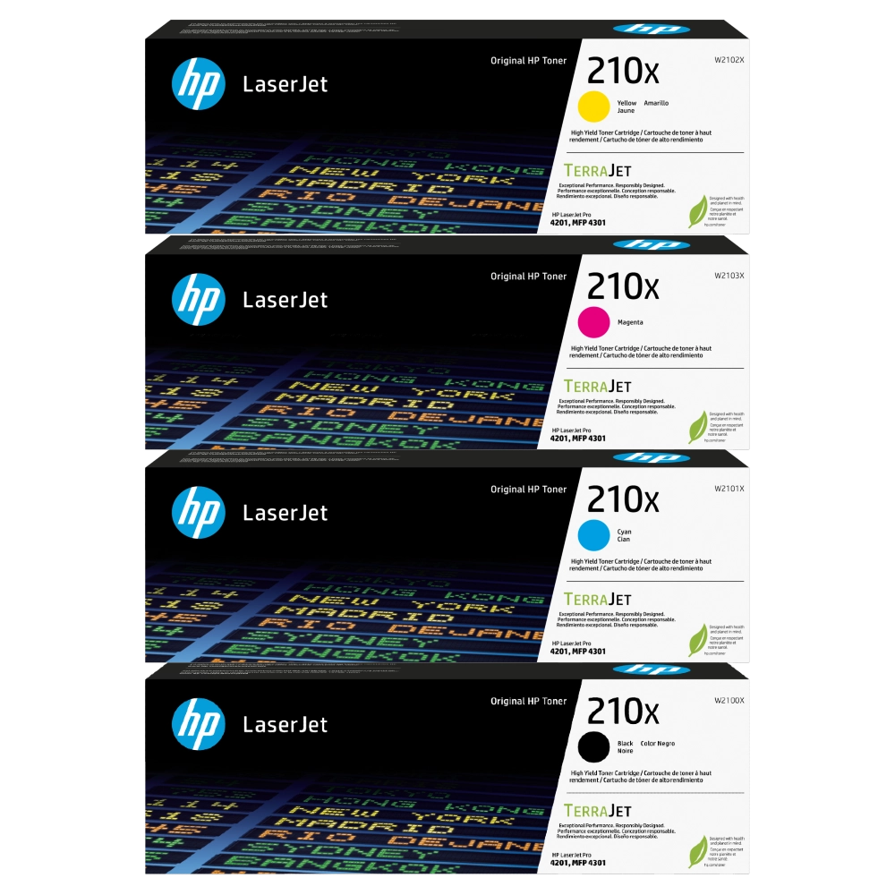 210X HP High Capacity Set (W210/0/1/2/3X)
