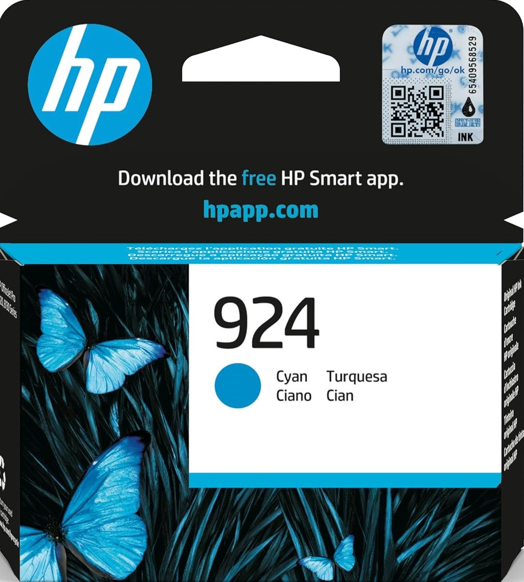 924 HP Cyan Ink Cartridge