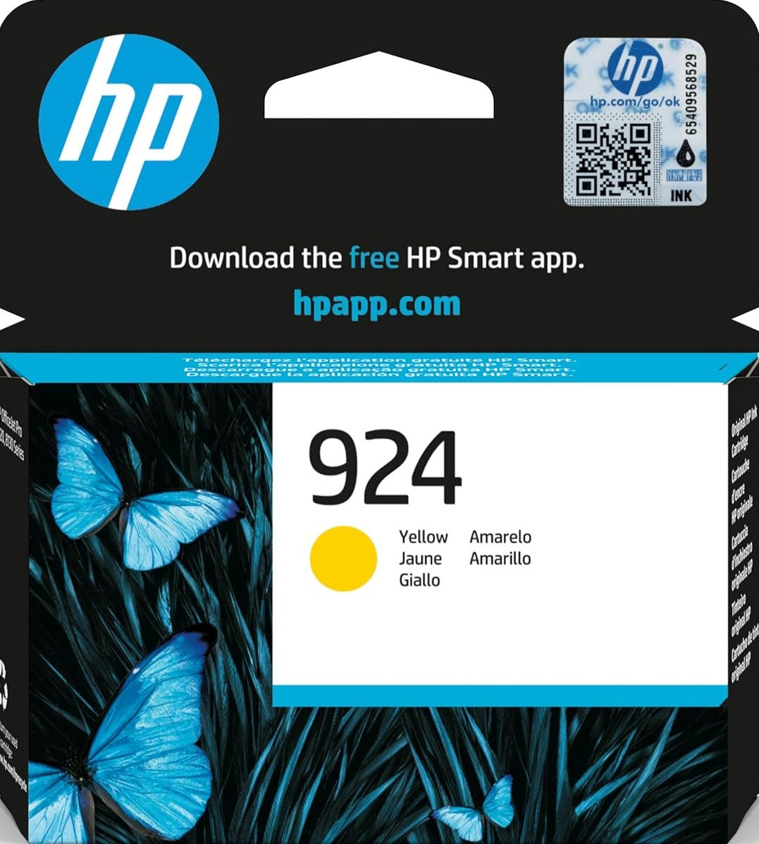 924 HP Yellow Ink Cartridge