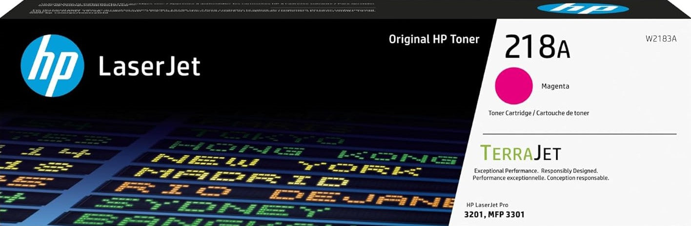 Genuine 218A HP Magenta Toner Cartridge (W2183A)