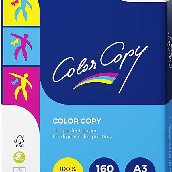 Carta Color Copy A3 250 Gr - Pack Da 125 Fogli Per Stampante Laser - Foto 14