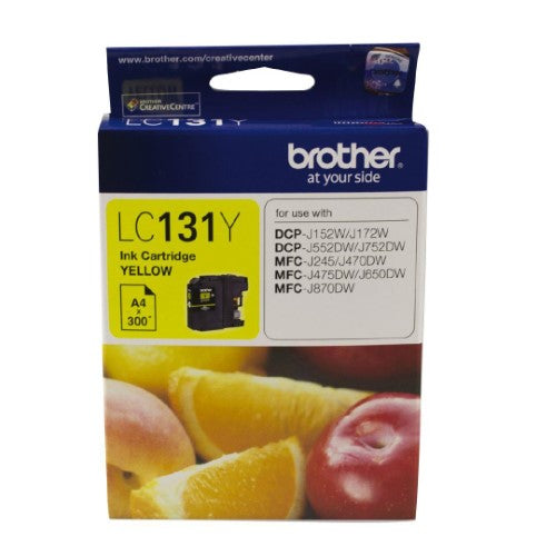 LC131Y Brother Yellow Ink Cartridge