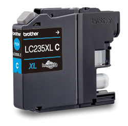 LC235XLC Brother High Yield Cyan Ink Cartridge