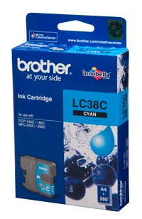 LC38C Brother Cyan Cartridge