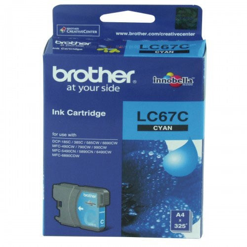 LC67C Brother Cyan Cartridge
