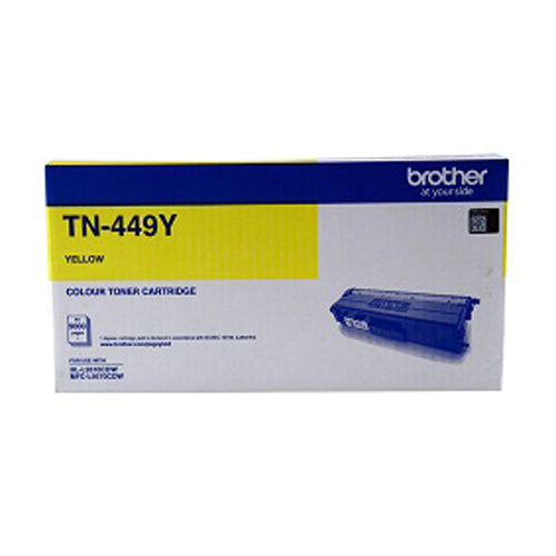 TN449Y Brother Ultra High Capacity Yellow Toner