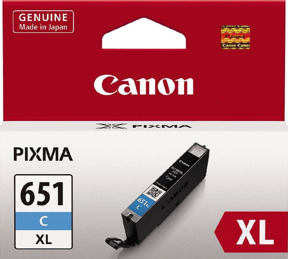 CLI-651XLC Canon Hi Capacity Cyan Ink