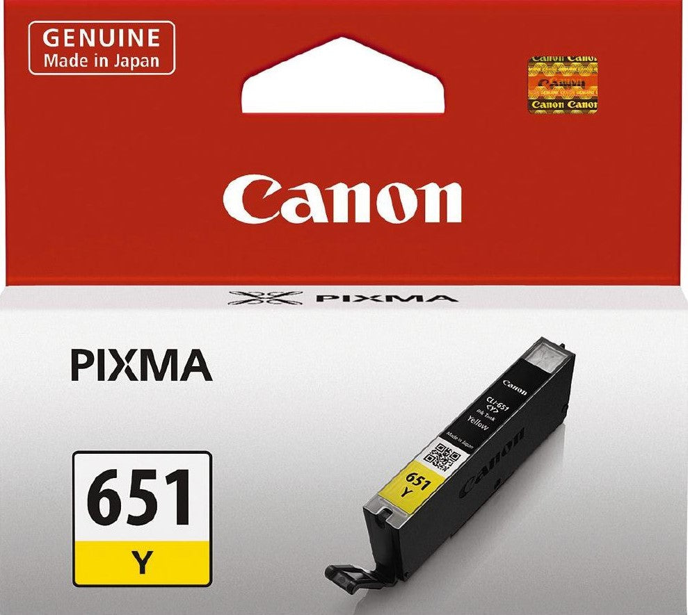 CLI-651Y Canon Yellow Ink