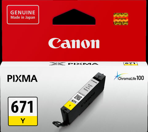 CLI-671Y Canon Yellow Ink