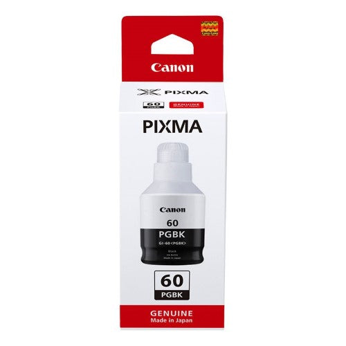 GI-60BK Canon Black Pixma Endurance Ink Bottle