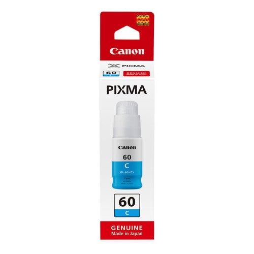 GI-60C Canon Cyan Pixma Endurance Ink Bottle