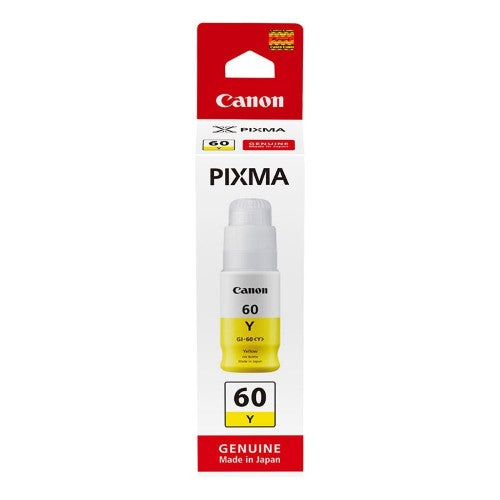 GI-60Y Canon Yellow Pixma Endurance Ink Bottle