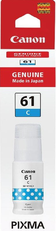 Gandy Ink Bc106 Genuine Canon GI-61C Cyan MegaTank Bottles
