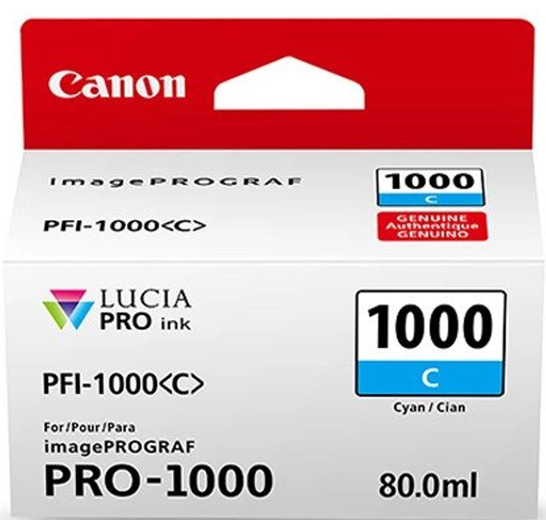 PFI-1000C Canon Cyan Ink Tank