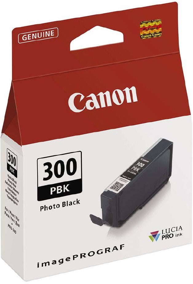 PFI-300PBk Canon Pigment Photo Black Ink Tank