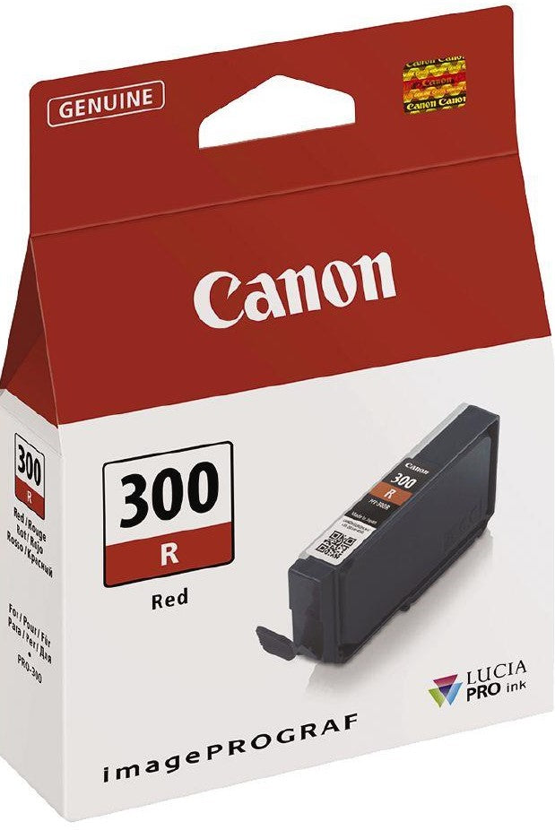 PFI-300R Canon Red Ink Tank