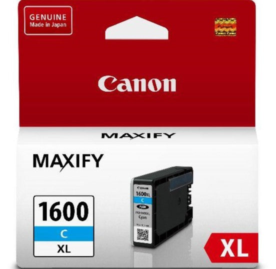 Canon PGI-1600XLC Hi Capacity Cyan Ink