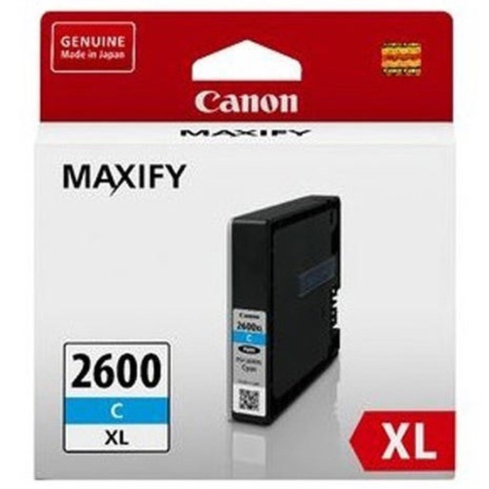 PGI2600XLC Canon Hi Capacity Cyan Ink