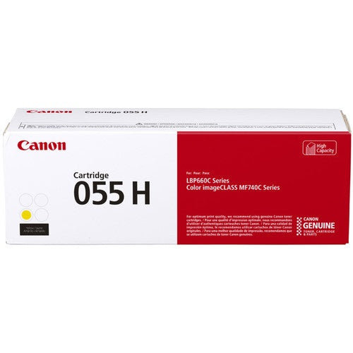 CART055HY  Canon Yellow Toner