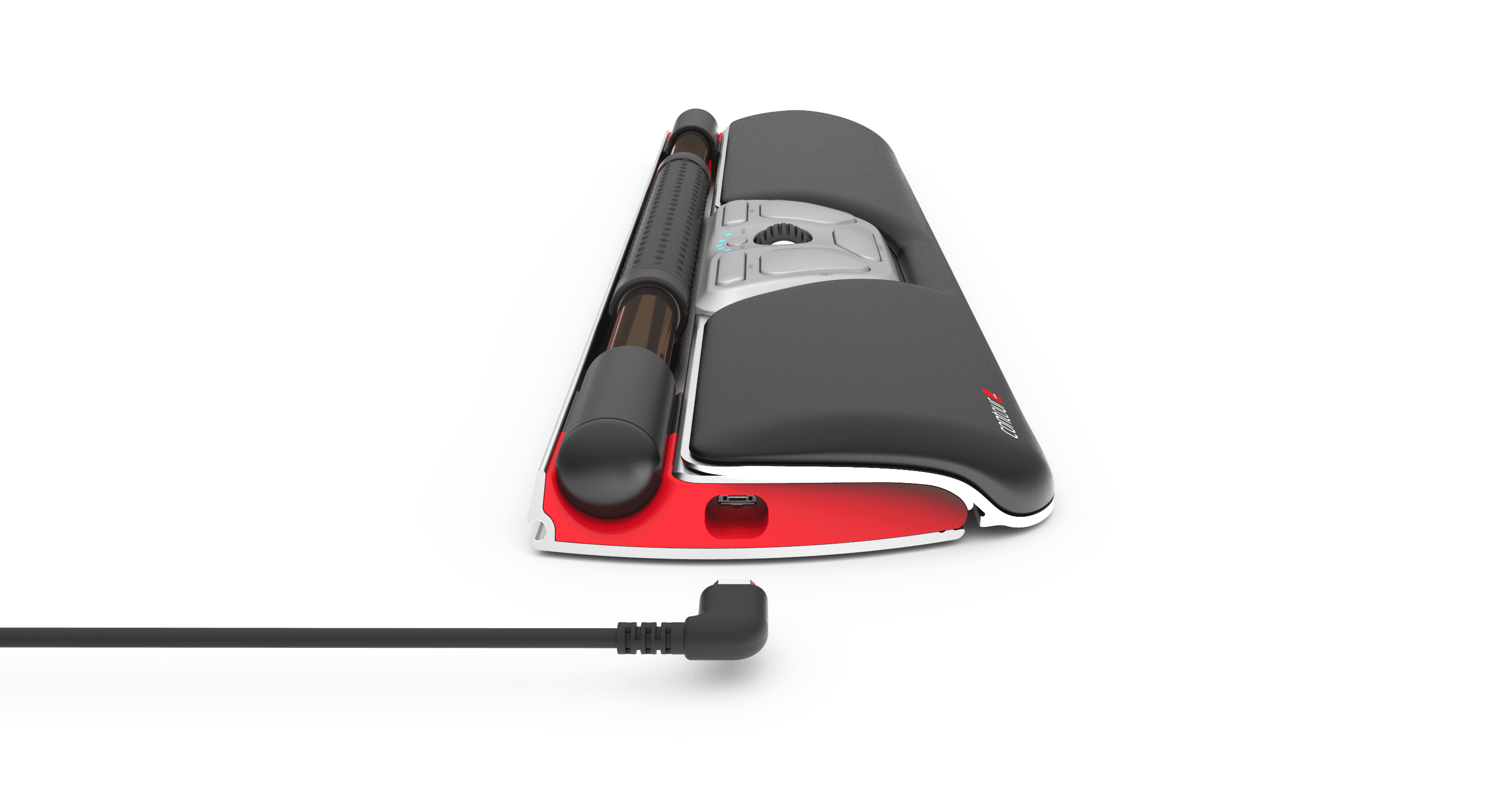 Contour Roller Mouse Red