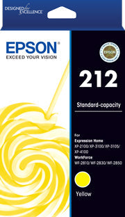 212 Epson Std Capacity Yellow Ink Cartridge