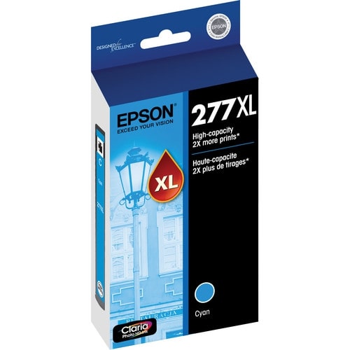 Genuine 277XL Epson High Capacity Cyan Ink Cartridge