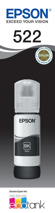 Epson T522 - Black Ink Bottle