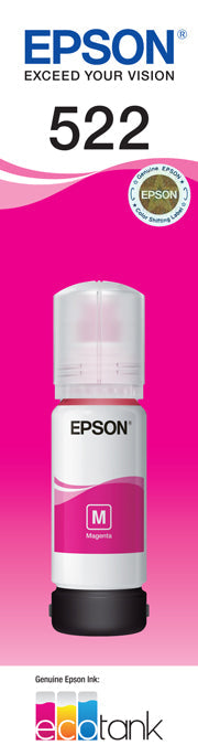 Epson T522 - Magenta Ink bottle