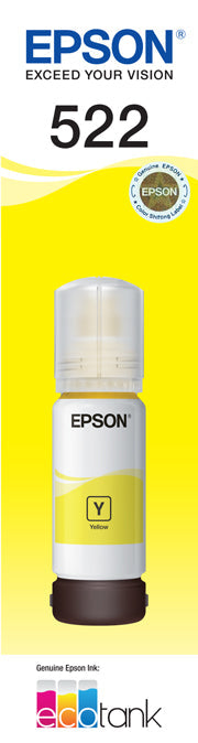 Epson T522 - Yellow Ink Bottle