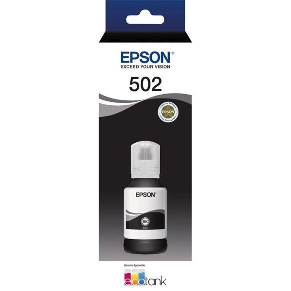 Epson T502 - Black Ink Bottle