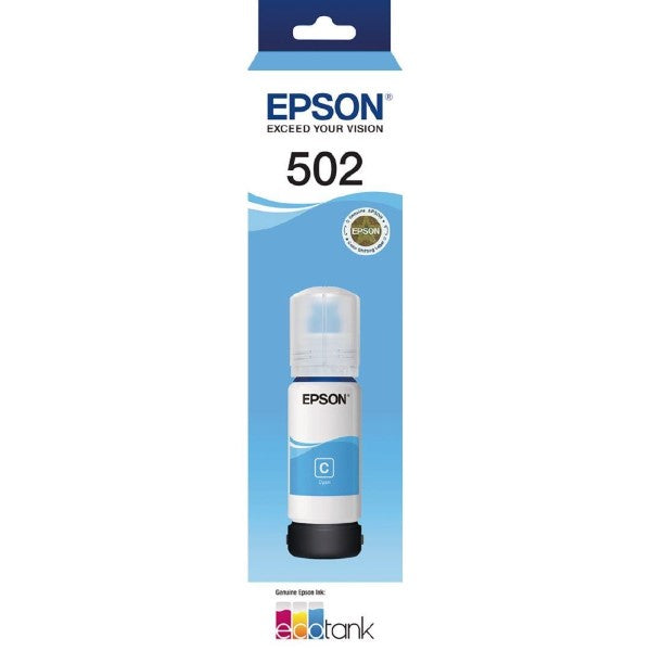 Epson T502 - Cyan Ink Bottle