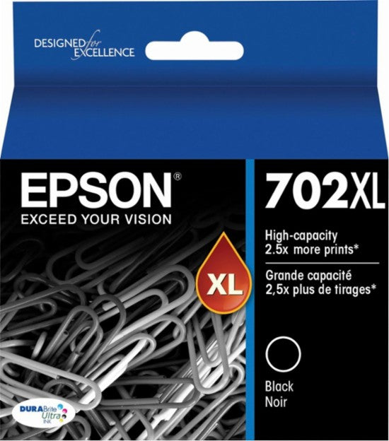 Epson 702XL High Capacity Black Ink Cartridge