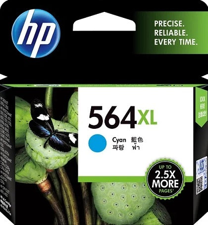 564XL HP High Capacity Cyan Cartridge
