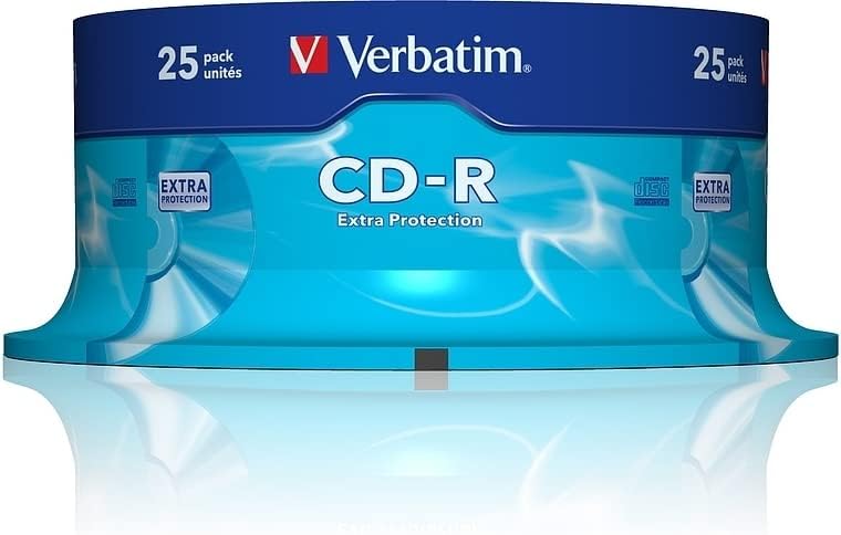 Verbatim CD-R 700MB 52x 25 pack on Spindle