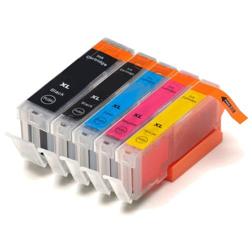 CLI-651XL Compatible Canon Set - 5 Ink cartridges