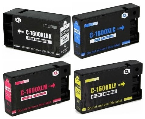 PGI-1600XL Compatible XL Set - 4 Cartridges for Canon
