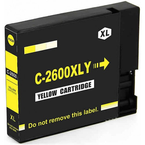 PGI2600XLY Compatible XL Yellow Ink for Canon